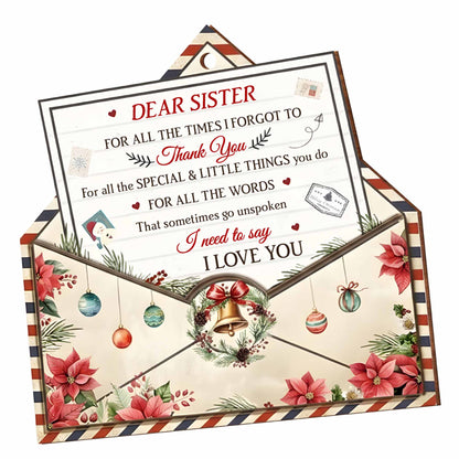 Thank You For All The Special Things, Christmas Ornaments And Bells