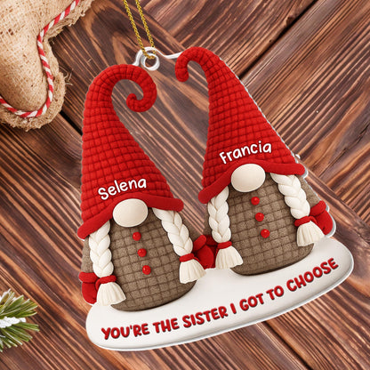 You're The Sister I Got To Choose Gnomes