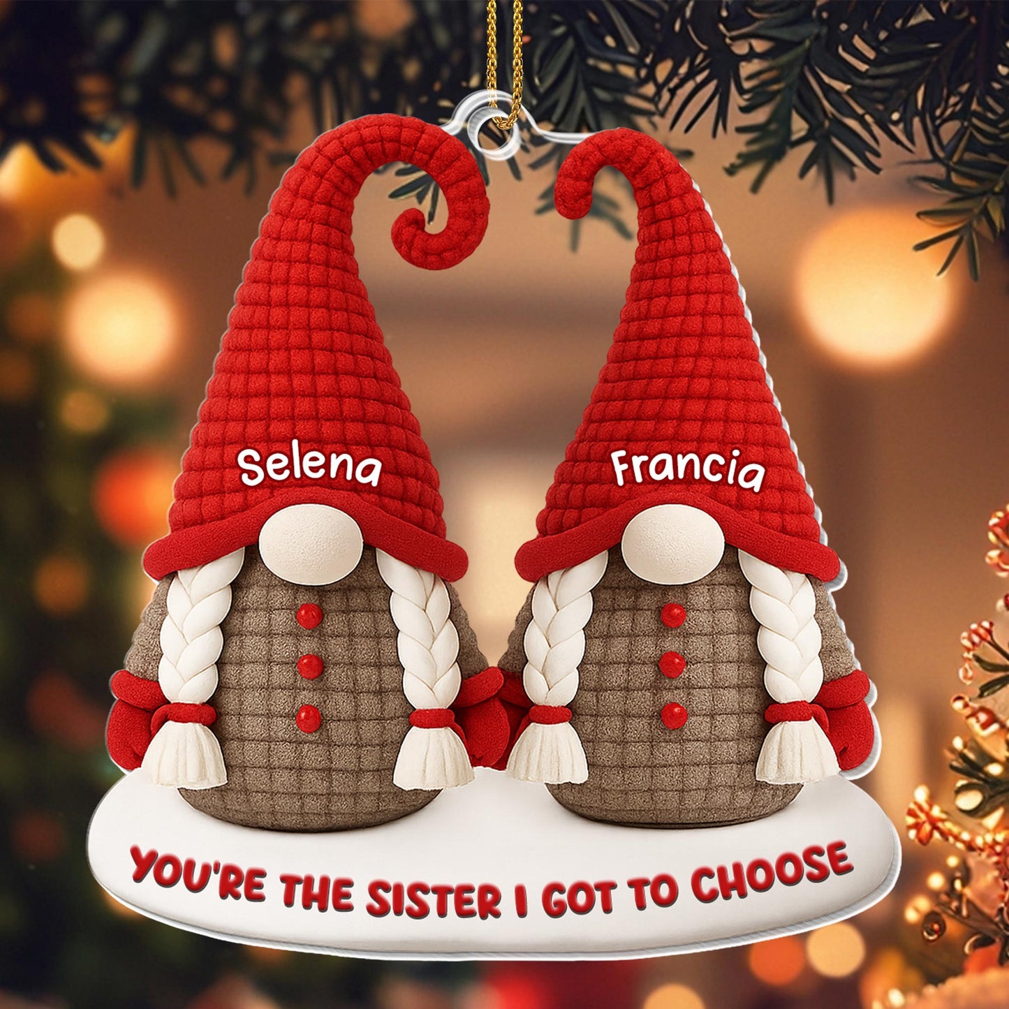 You're The Sister I Got To Choose Gnomes