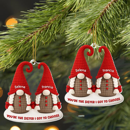 You're The Sister I Got To Choose Gnomes