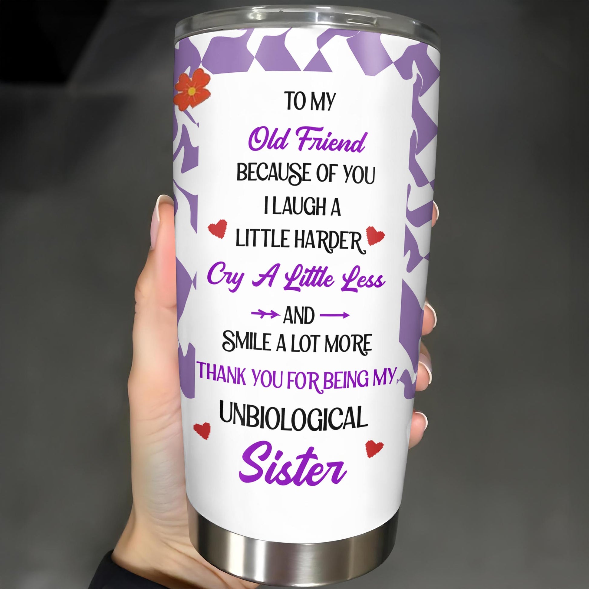 To My Old Friend, Because of You, Hearts and Flowers