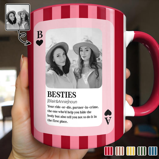 Besties Ride Or Die Partner-In-Crime Mug