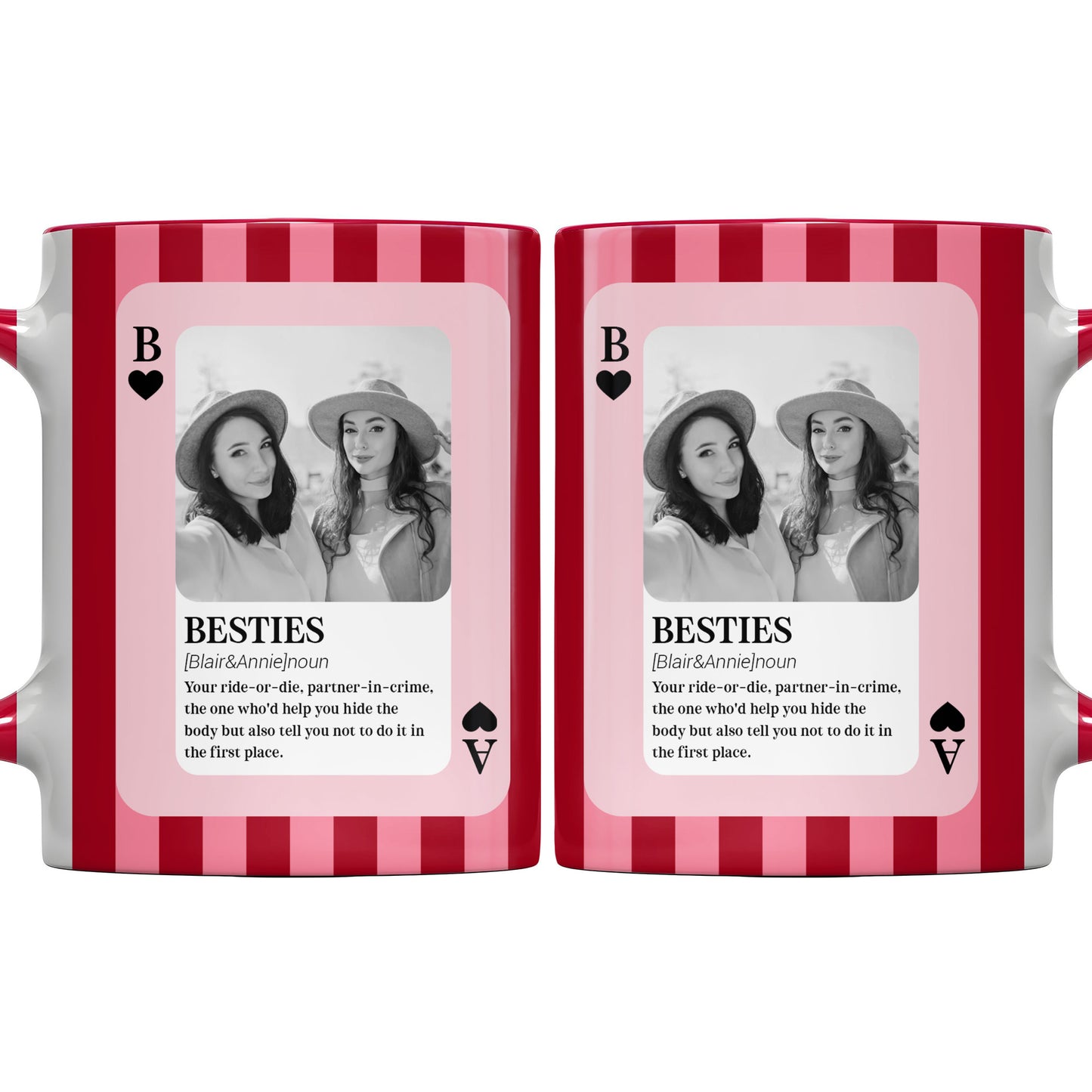 Besties Ride Or Die Partner-In-Crime Mug