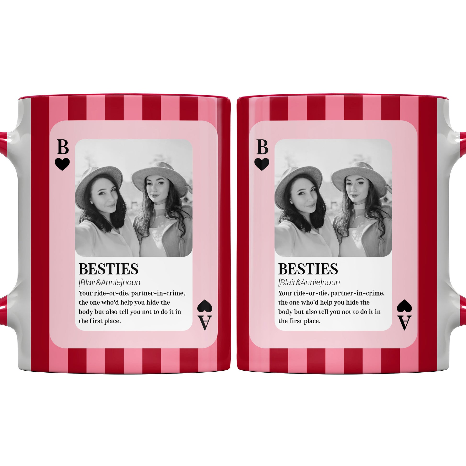 Besties Ride Or Die Partner-In-Crime Mug