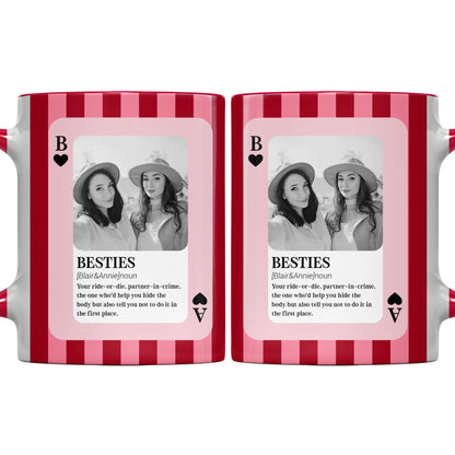 Besties Ride Or Die Partner-In-Crime Mug