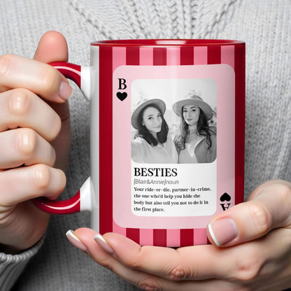 Besties Ride Or Die Partner-In-Crime Mug