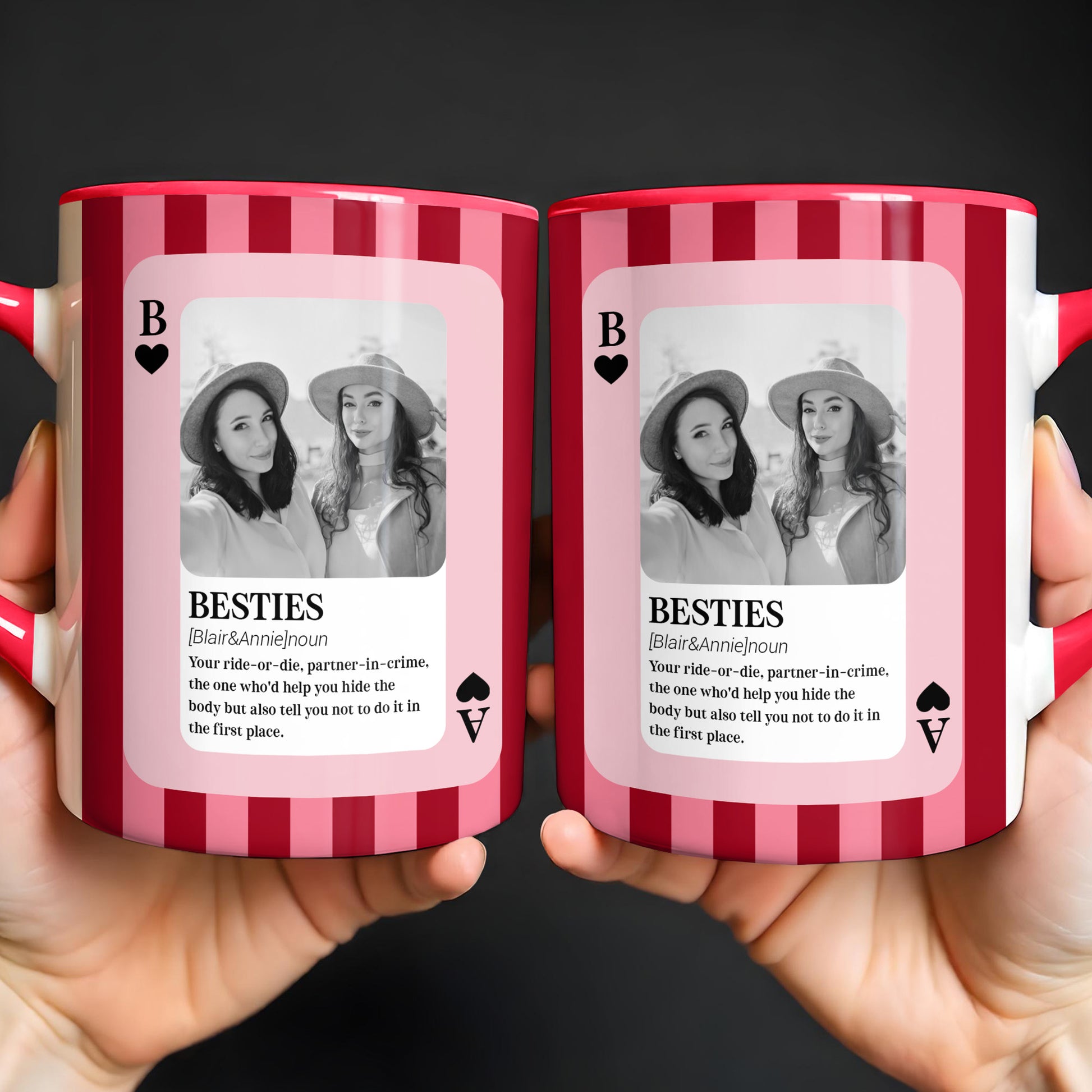 Besties Ride Or Die Partner-In-Crime Mug