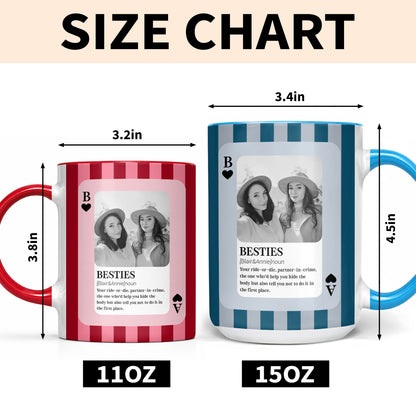 Besties Ride Or Die Partner-In-Crime Mug