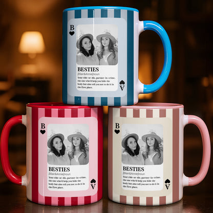Besties Ride Or Die Partner-In-Crime Mug