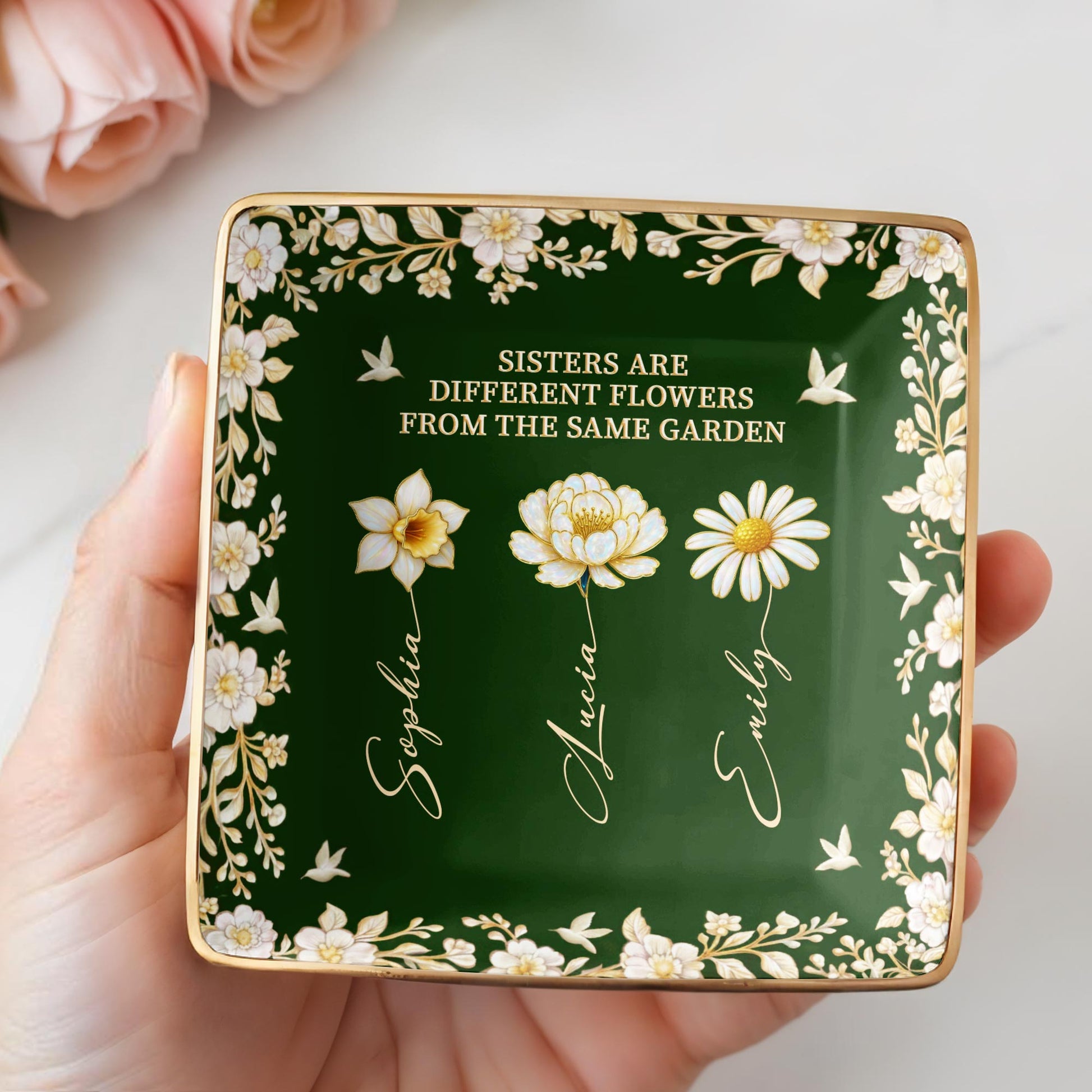 Sisters Different Flowers Same Garden