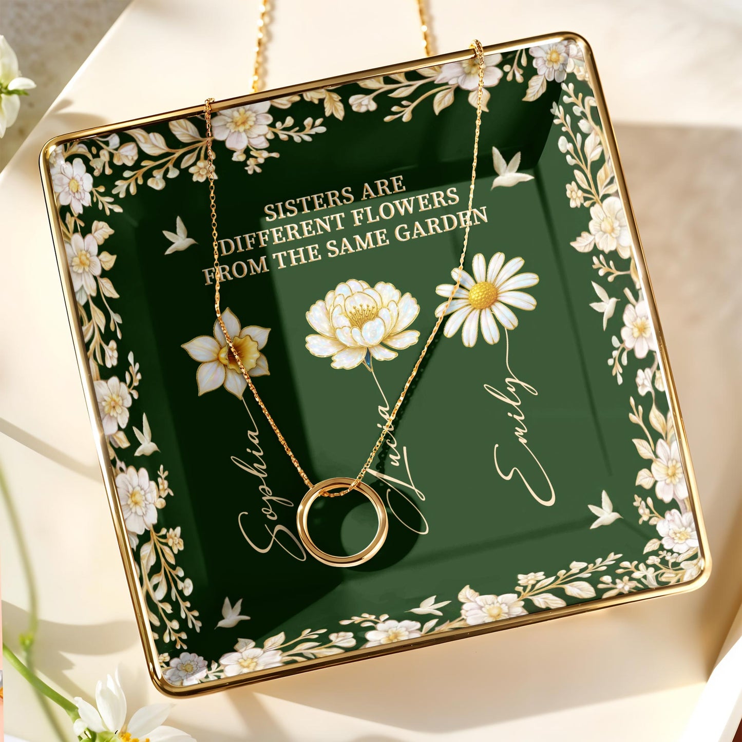 Sisters Different Flowers Same Garden