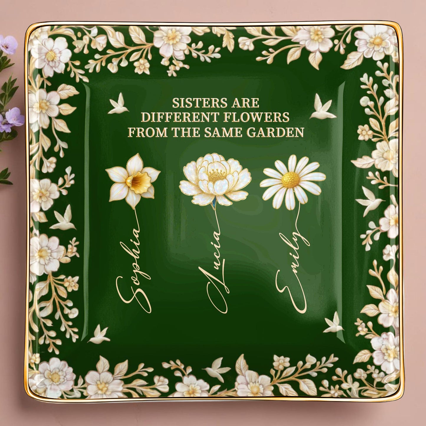 Sisters Different Flowers Same Garden