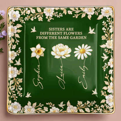 Sisters Different Flowers Same Garden