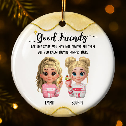 Good Friends Are Like Stars, Girls With Christmas Sweaters