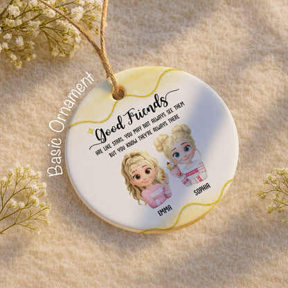 Good Friends Are Like Stars, Girls With Christmas Sweaters