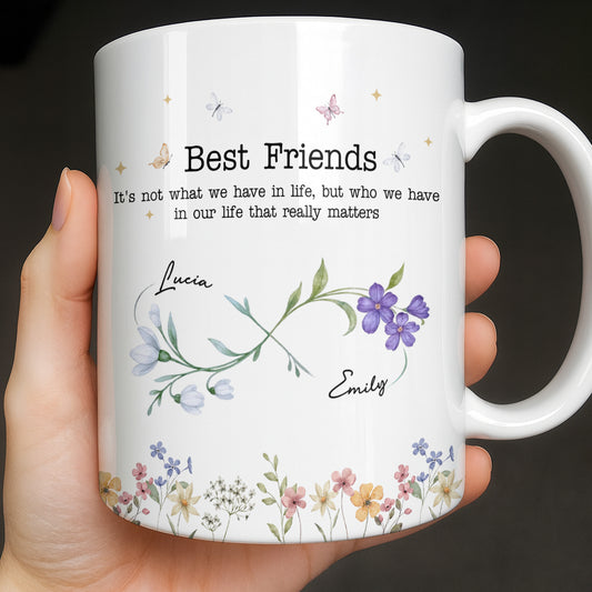 Best Friends, Lifes True Treasures, Flowers And Butterflies
