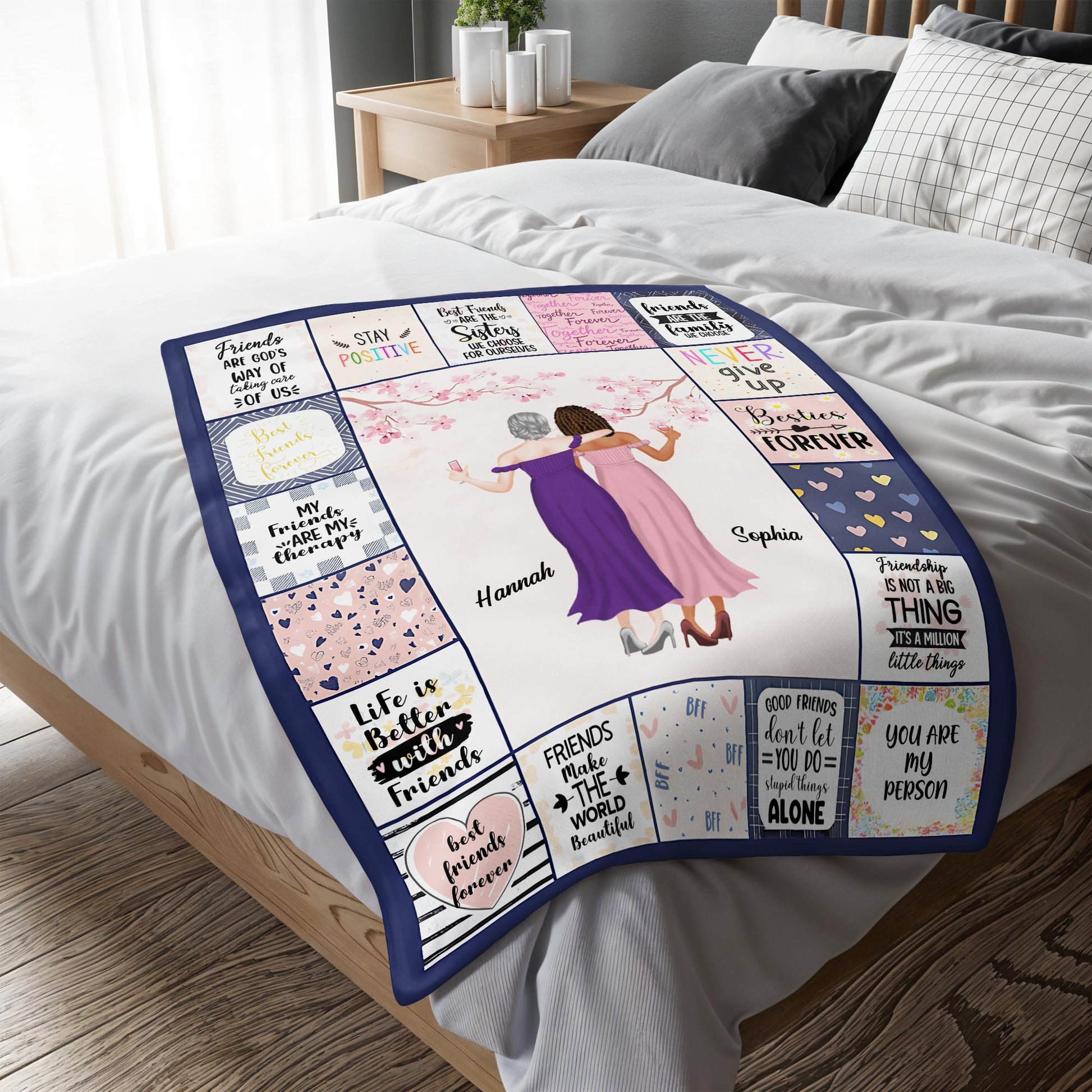 Best Friends Forever Girls And Quotes Design