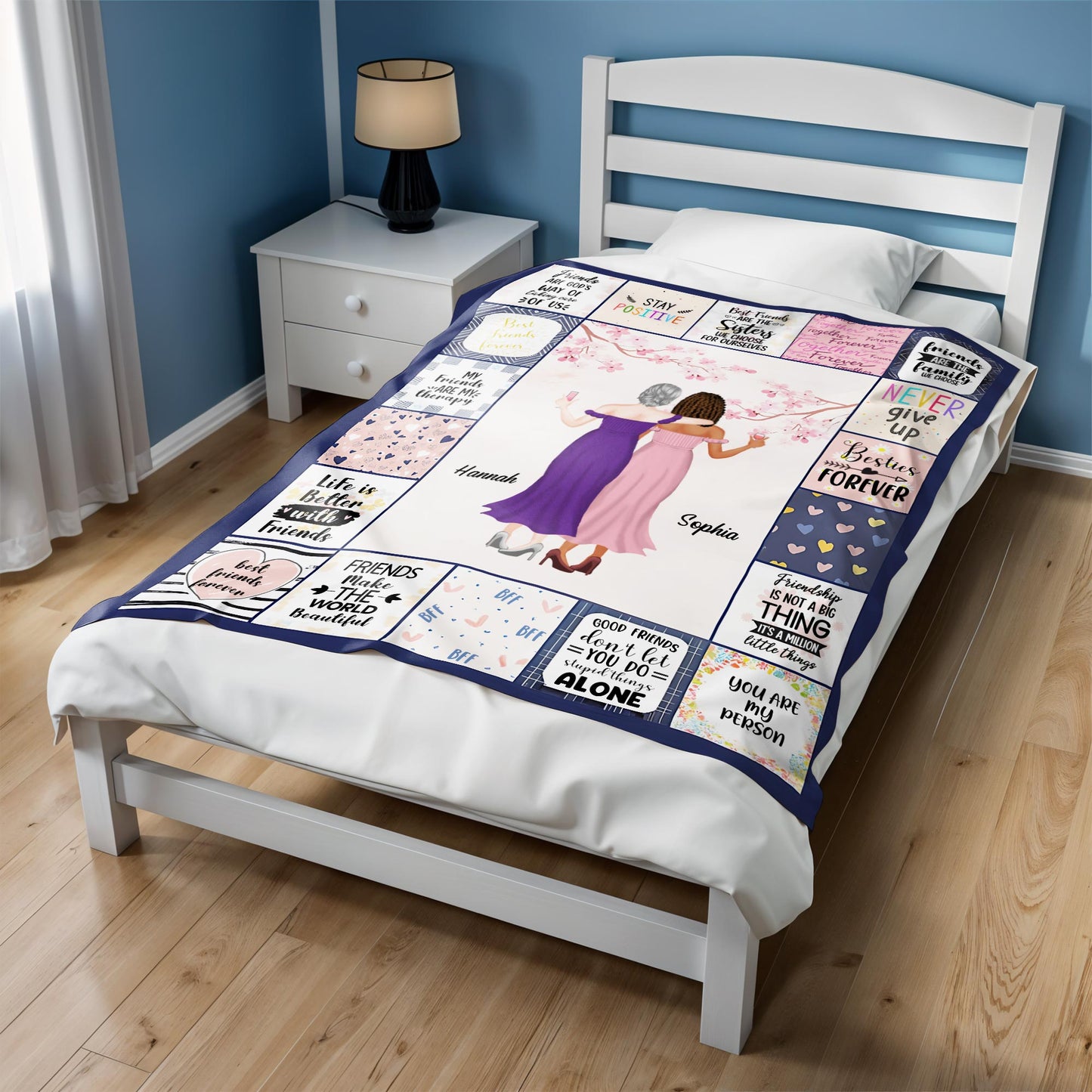 Best Friends Forever Girls And Quotes Design