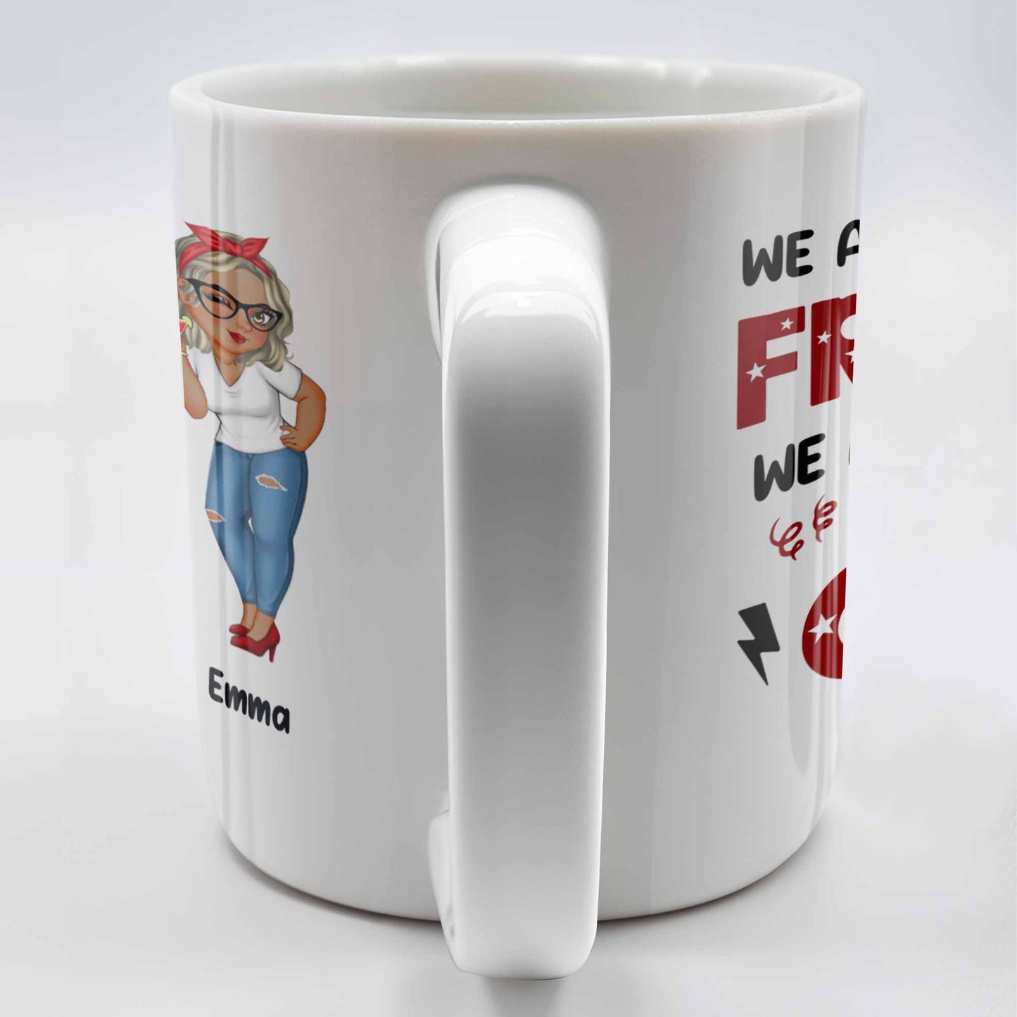 We Are More Than Friends Small Gang Mug