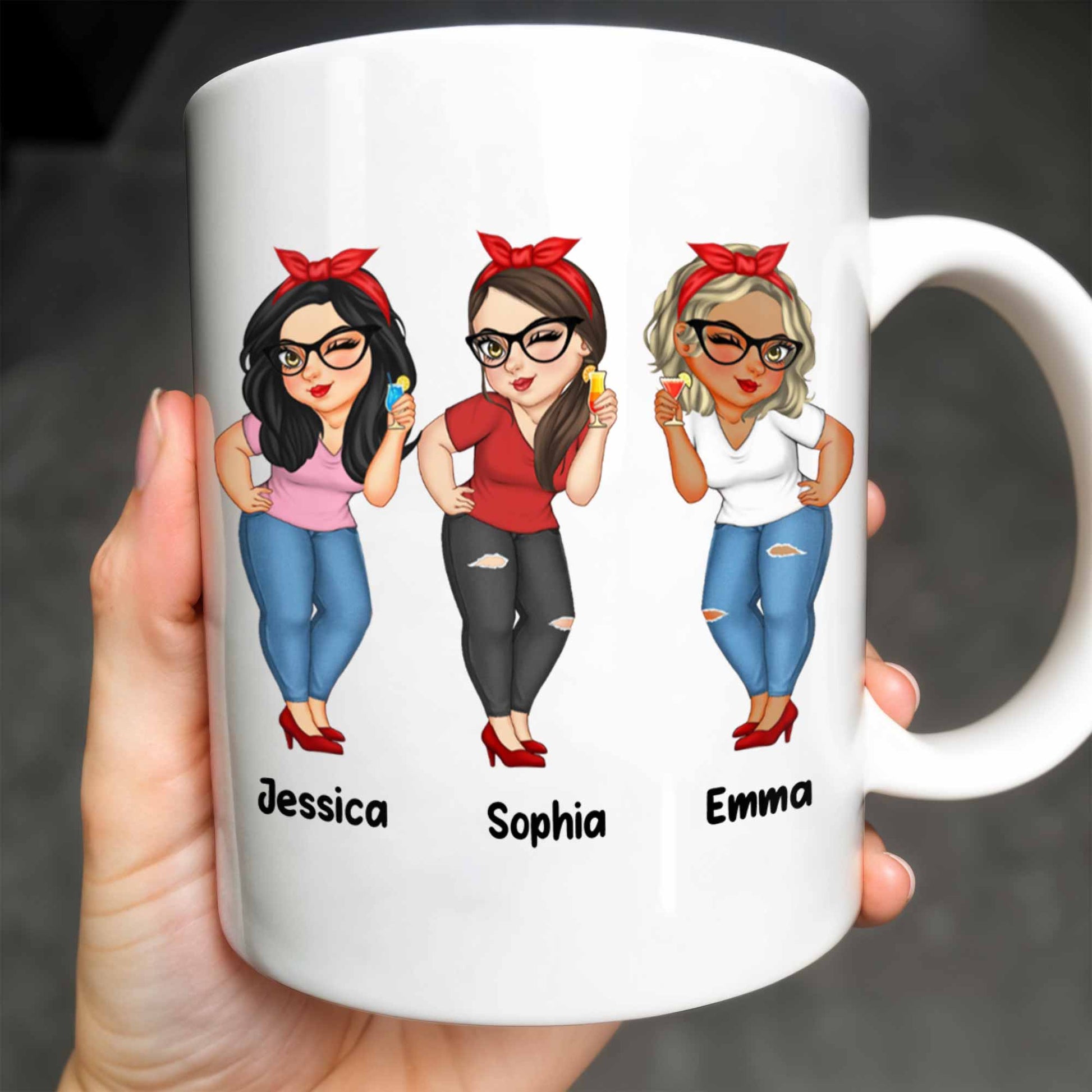 We Are More Than Friends Small Gang Mug