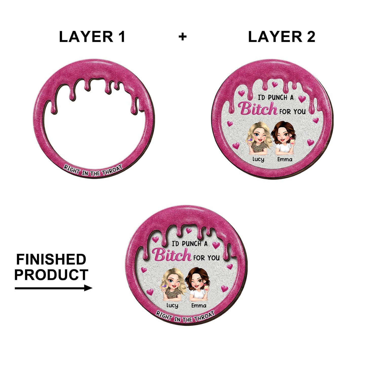 I'd Punch A B*tch For You, Right In The Throat