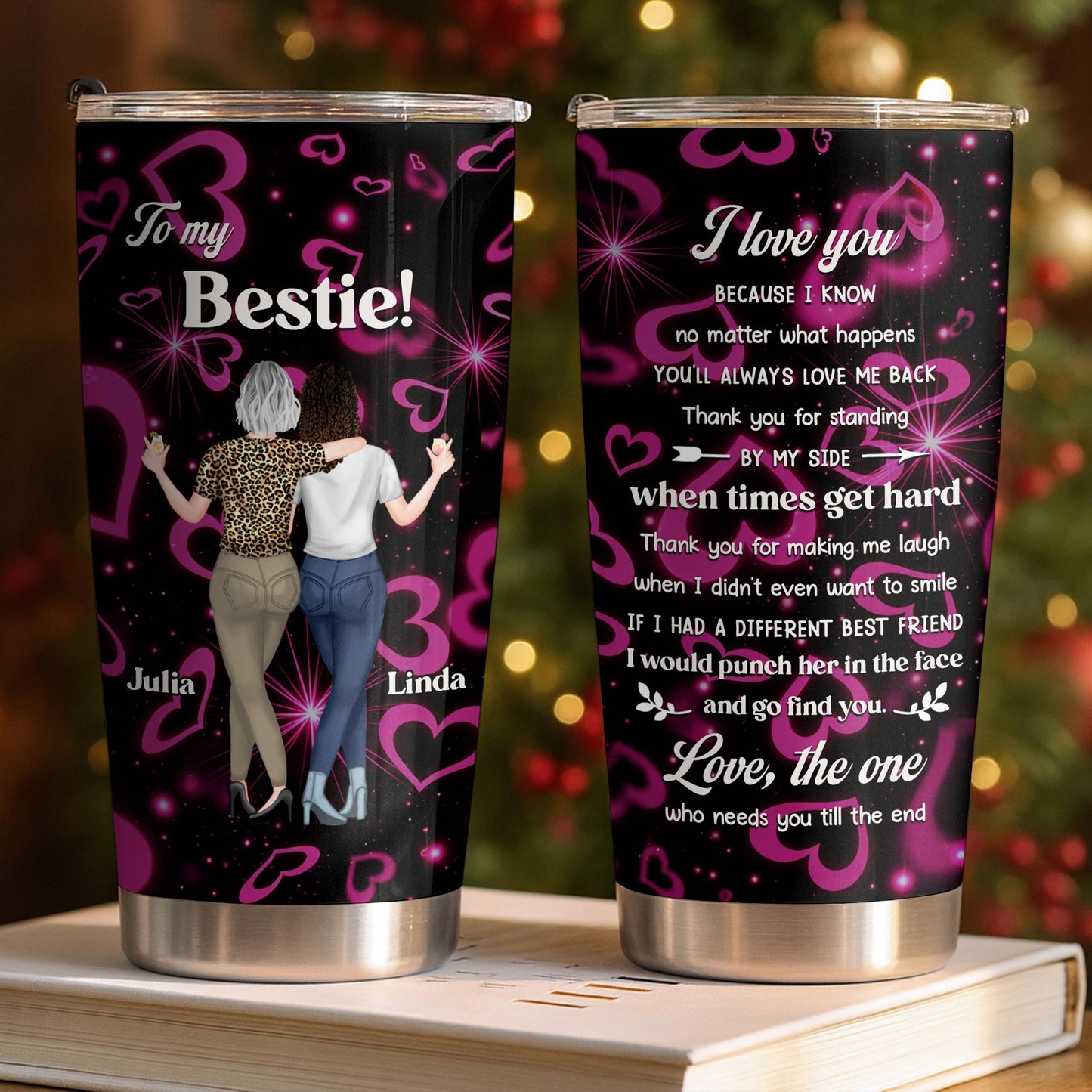 To My Bestie Love And Friendship Custom Gift