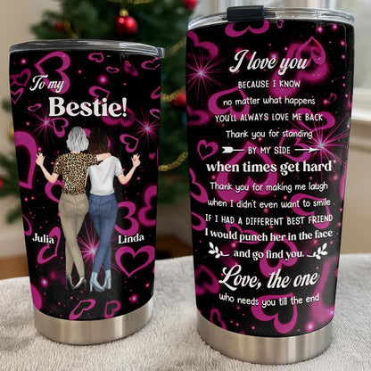 To My Bestie Love And Friendship Custom Gift