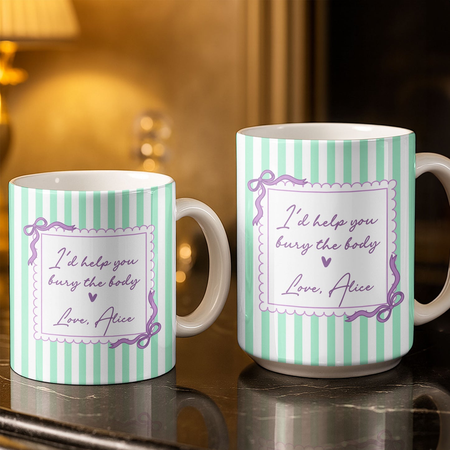 I'd Help You Bury The Body, Love Coffee Cup