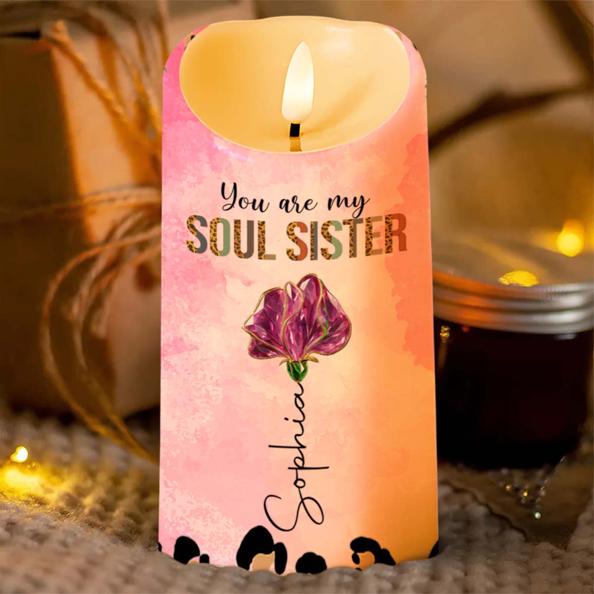 You Are My Soul Sister, To My Bestie, Paws And Flower