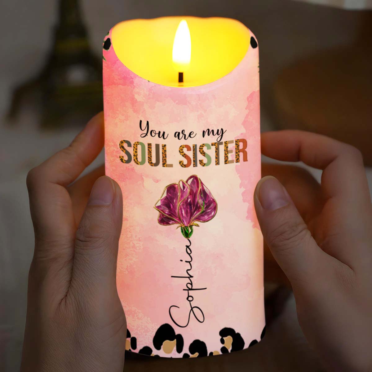 You Are My Soul Sister, To My Bestie, Paws And Flower