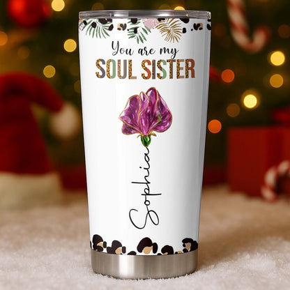 To My Bestie, Reminder Of Our Friendship With Flower Design