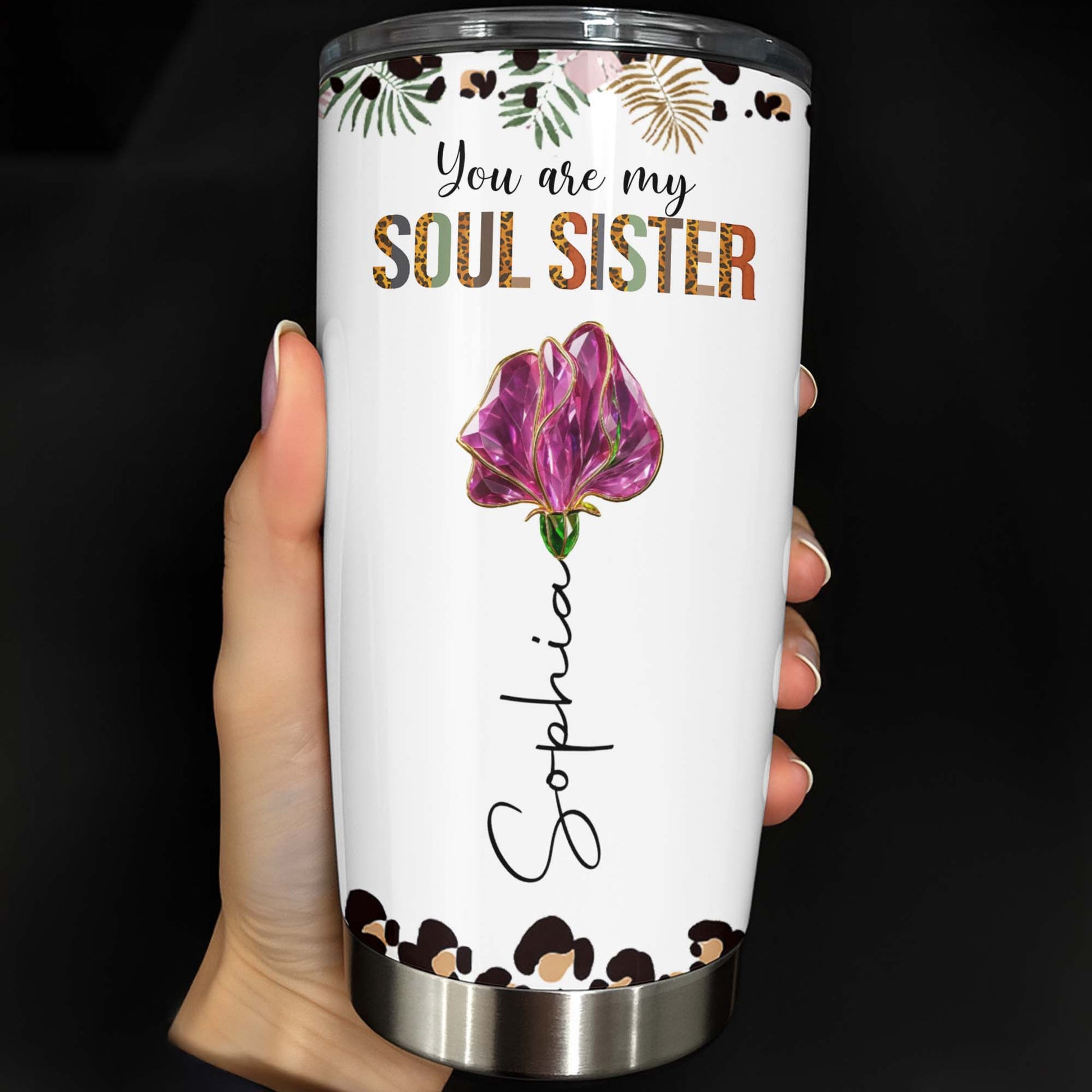 To My Bestie, Reminder Of Our Friendship With Flower Design