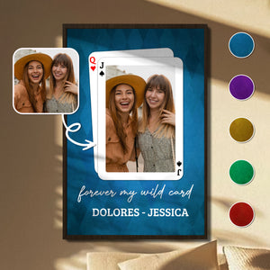Forever My Wild Card Friendship Poster