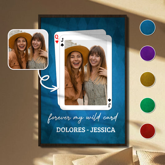 Forever My Wild Card Friendship Poster