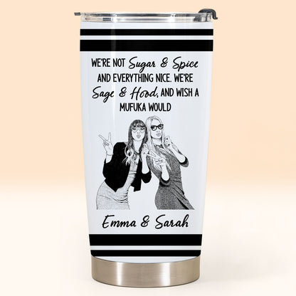 Best B*tches Bonding Over Alcohol And Keeping Each Other Sane Photo Upload - Personalized Custom Stainless Steel Tumbler 20oz - BST703_USTUM