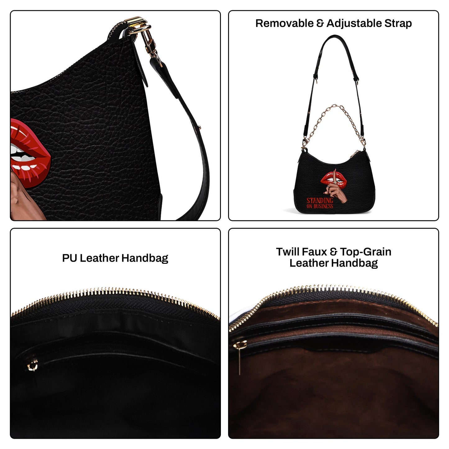 Standing On Business - Bespoke Chain Crossbody Handbag - BUSINESS01CH