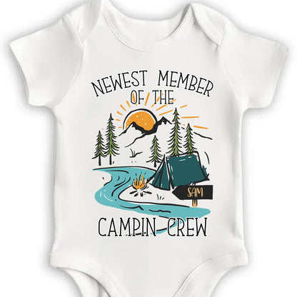 Newest Member Of The Campin Crew, Tent and Trees