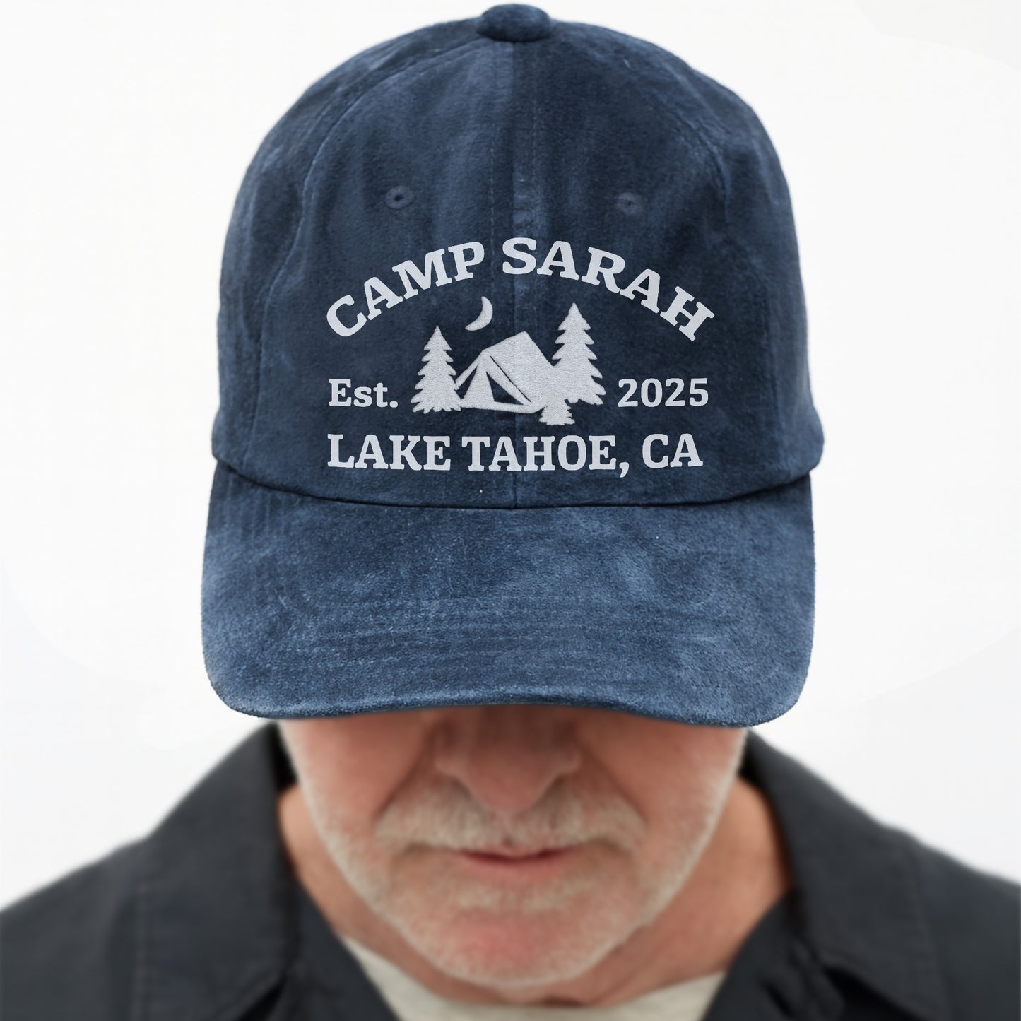 Camp Sarah, Est. Lake Tahoe, Tent And Trees Design