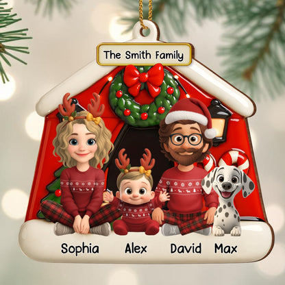 Capture Your Family Festive Smiles With Christmas Wreath