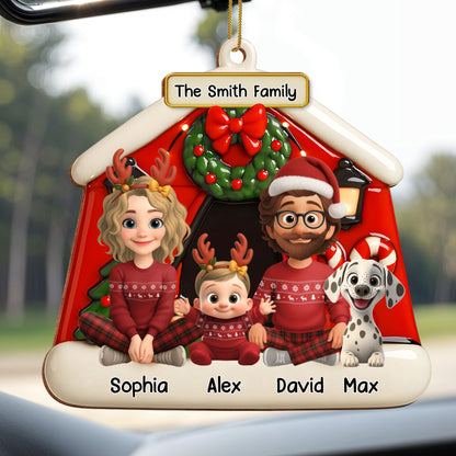 Capture Your Family Festive Smiles With Christmas Wreath