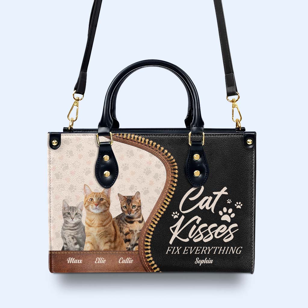 Cat Kisses Fix Everything Handbag