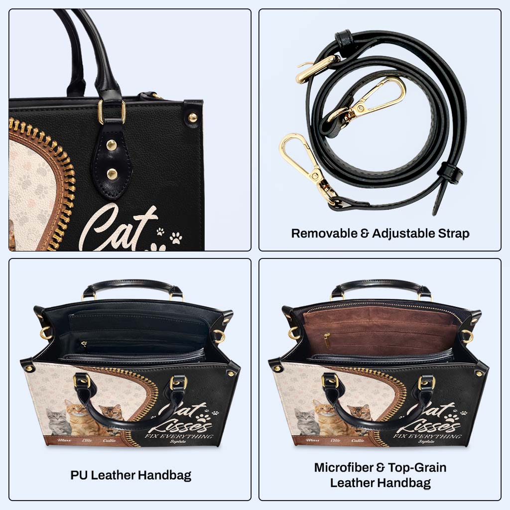 Cat Kisses Fix Everything Handbag