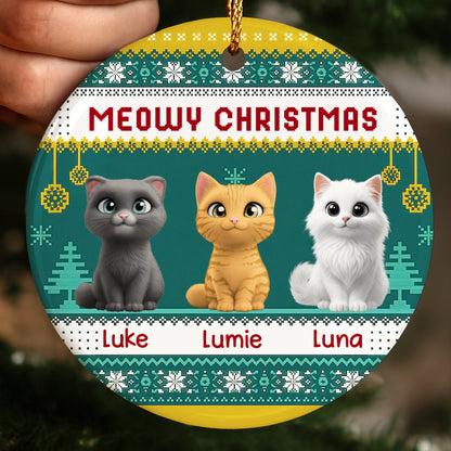 Meowy Christmas With Cute Cats
