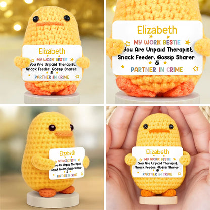 You Are My Unpaid Therapist, Partner In Crime