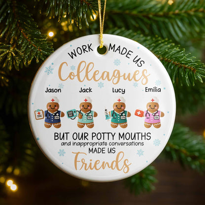 Work Made Us Colleagues, Friends With Gingerbread Nurses