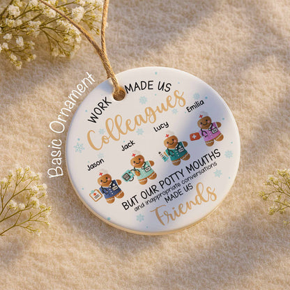 Work Made Us Colleagues, Friends With Gingerbread Nurses