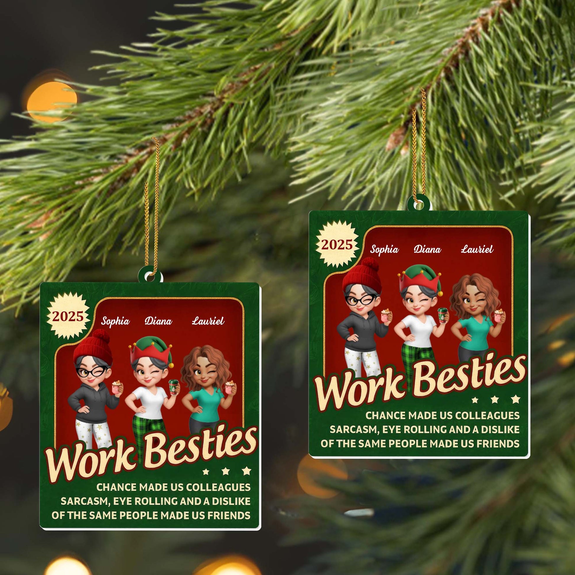 Chance Made Us Colleagues, Cartoon Figures Of Friends