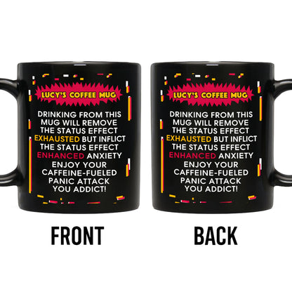 Drinking From This Mug Will Remove Exhausted Status Effect Glitch Text