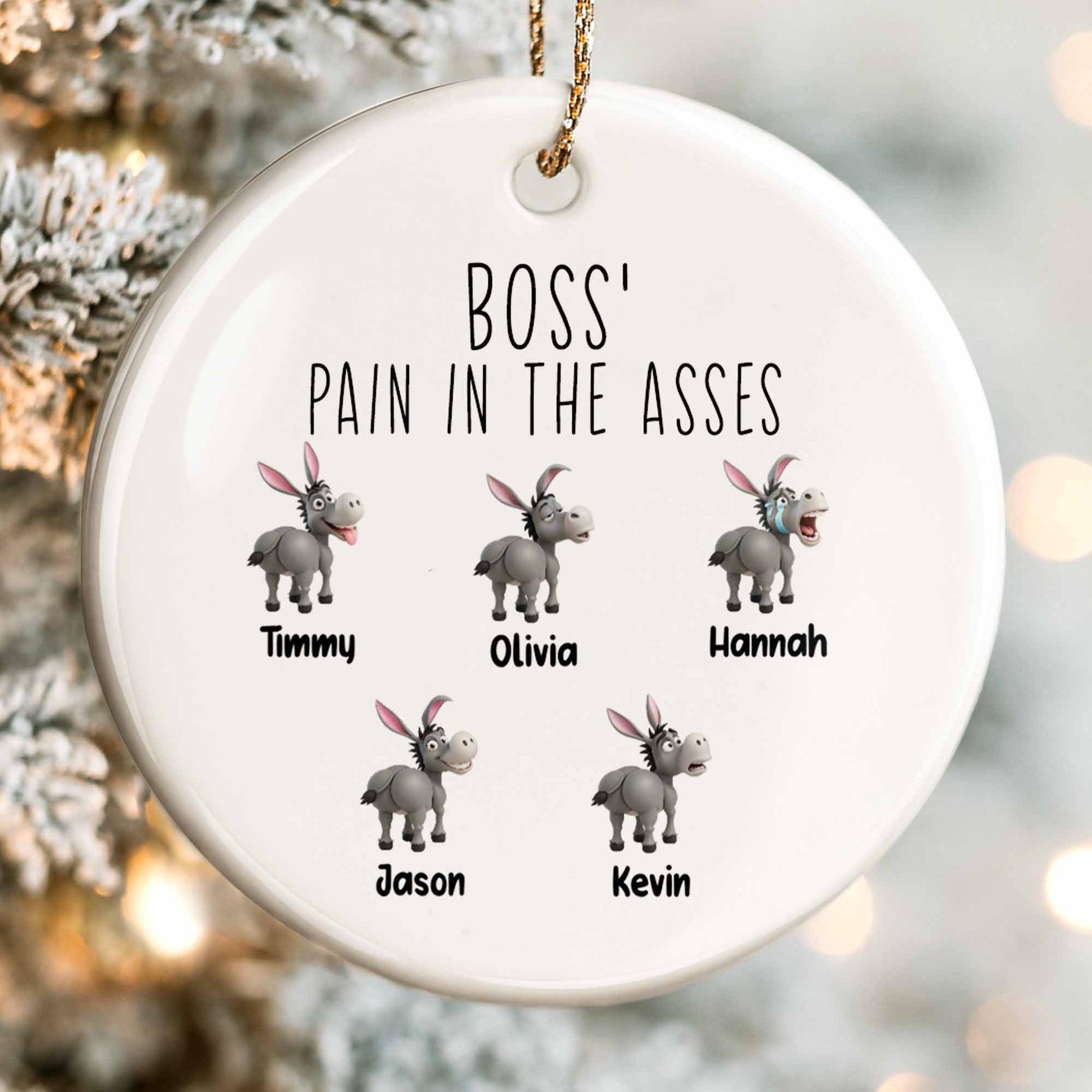 Boss' Pain In The Asses With Donkeys