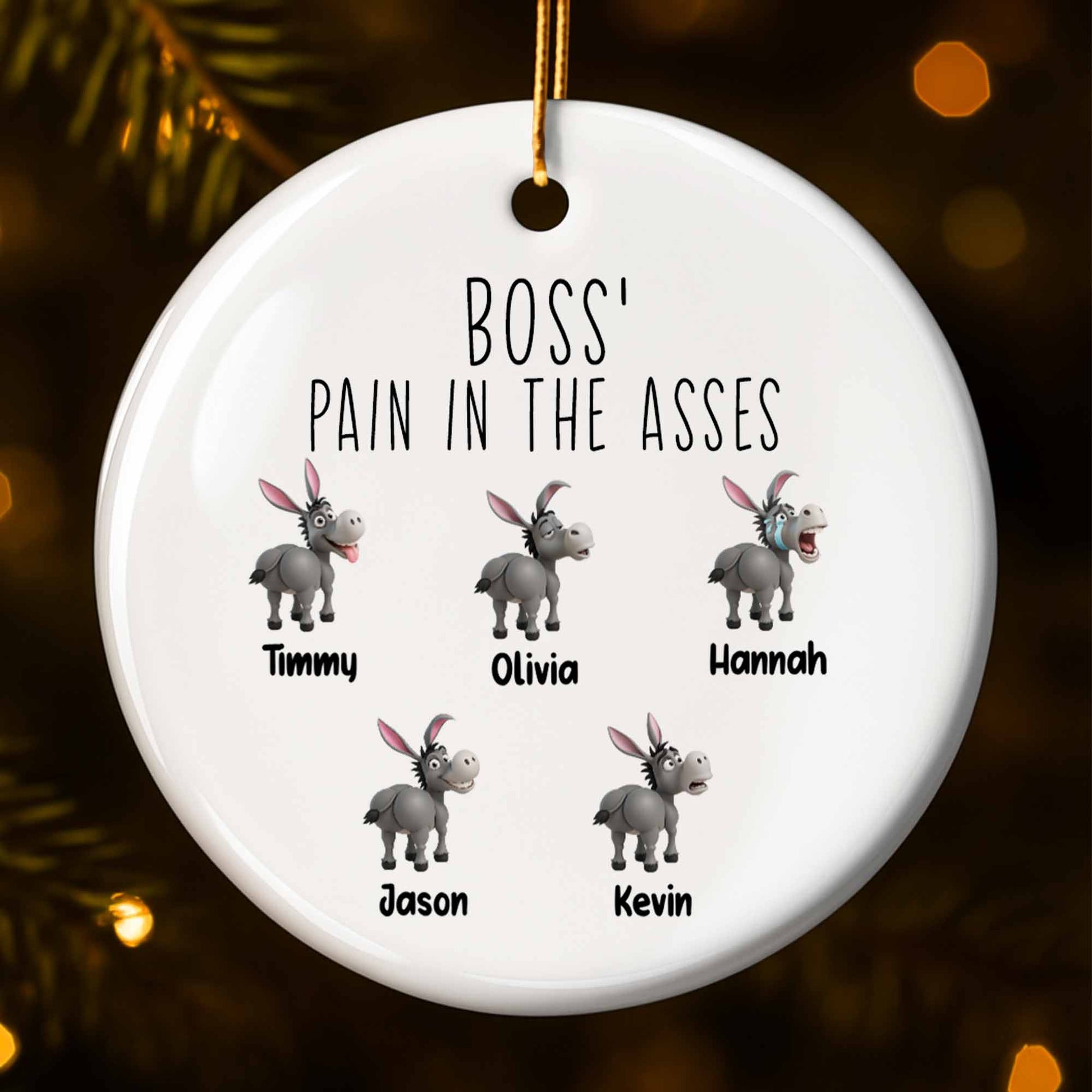 Boss' Pain In The Asses With Donkeys